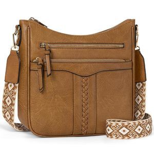 Crossbody Bags, Trendy Crossbody Purses Soft Leather Shoulder :v